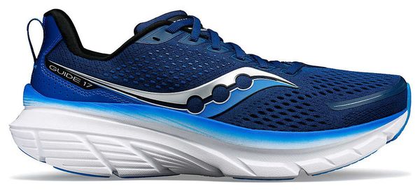 Zapatillas de Running Saucony Guide 17 Grandes Azul Blanco Hombre