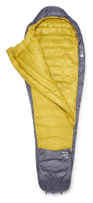 RAB Neutrino Schlafsack -6 °C Grau/Gelb