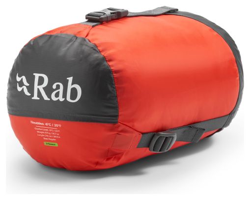 RAB Neutrino Schlafsack -6 °C Grau/Gelb