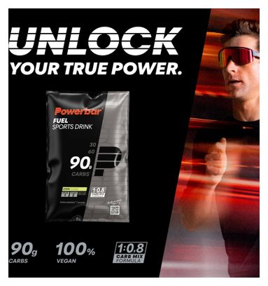 Isotonischer Drink PowerBar Black Line Fuel 90 Zitrone - 94g