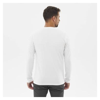 Camiseta blanca de manga larga Lafuma Shield