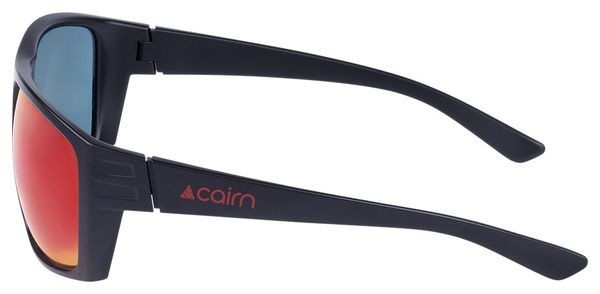 Lunettes Cairn Fakir Noir Mat/Rouge