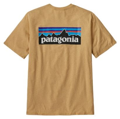 Patagonia P-6 Logo Responsibili-Tee Brown