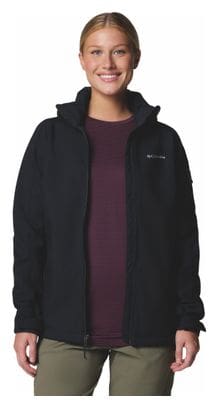 Giacca softshell Columbia Cascade Ridge II Donna Nero