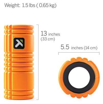 Rouleau de Massage Triggerpoint Grid 1.0 13' Orange