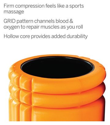 Rouleau de Massage Triggerpoint Grid 1.0 13' Orange