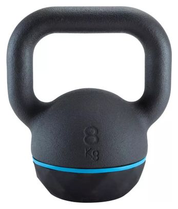 Kettlebell Domyos 8kg Nero / Blu