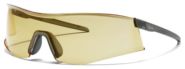 Rapha Letras Brille Grau/Gelb