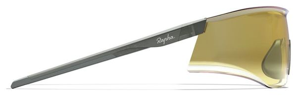 Rapha Letras Brille Grau/Gelb