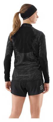 Veste Coupe-Vent Compressport Hurricane Noir Femme