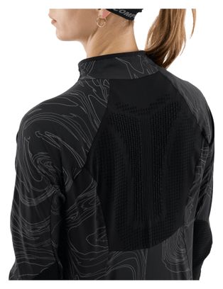 Veste Coupe-Vent Compressport Hurricane Noir Femme