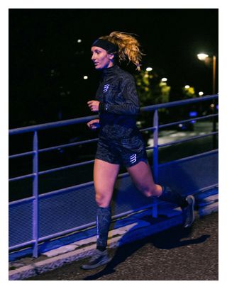 Veste Coupe-Vent Compressport Hurricane Noir Femme
