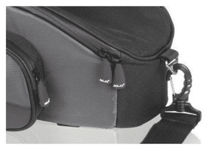 XLC Gepäcktasche BA-S43 Universalbefestigung 15 L Schwarz Anthrazit