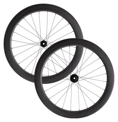 Pair of Syncros Capital 1.0 Wheels 60 700 mm | 12x100-12x142 mm | Center Lock