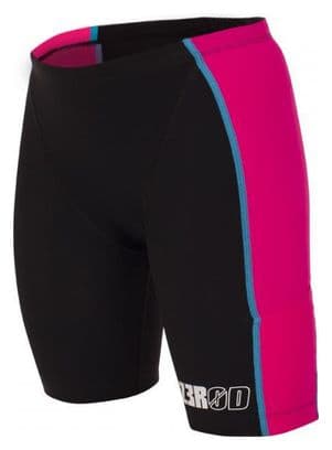 Z3R0D Racer Dames Triathlon Shorts Zwart Roze