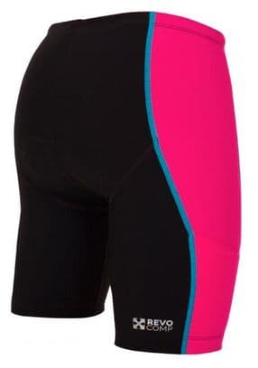 Z3R0D Racer Dames Triathlon Shorts Zwart Roze
