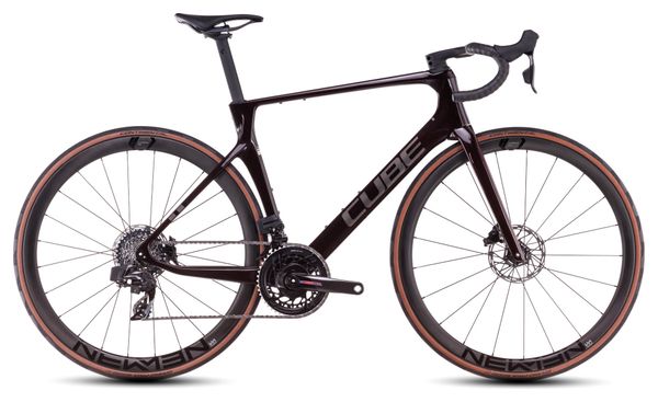 Cube Agree C:62 SLX Sram Force eTap AXS 12V 700 mm Rood Liquid 2025 maat 56 174/185 cm racefiets - Showmodel