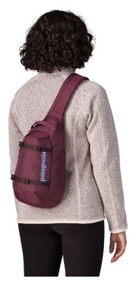 Patagonia Atom 8L Umhängetasche, Bordeaux