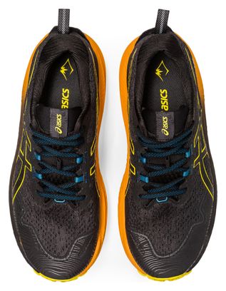 Asics Trabuco Max 2 Black Yellow Trail Running Shoes