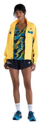 New Balance NYC Marathon RC Essential Blue/Yellow Women's Tank Top
