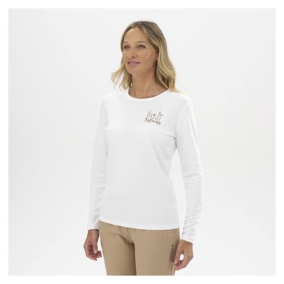 T-Shirt Manches Longues Femme Lafuma Shield Blanc