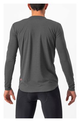 Castelli Unlimited Merino Long Sleeve Jersey Grijs/Zwart