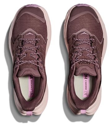 Zapatillas de senderismo Hoka Anacapa 2 Low GTX Violeta/Rosa para mujer