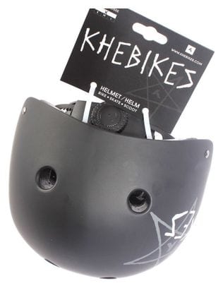 Casque BMX PRO noir mat KHEbikes