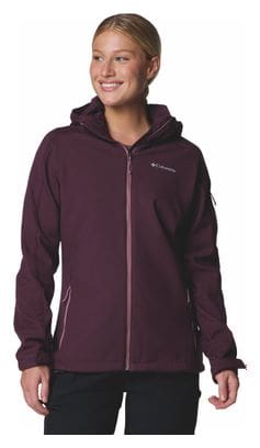 Chaqueta Softshell Columbia Cascade Ridge II VIolet para mujer