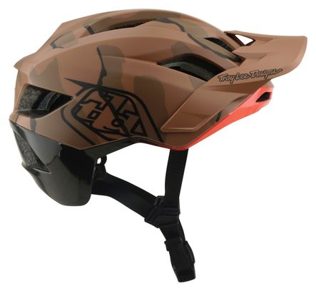 Casco da MTB Troy Lee Designs Flowline SE Mips Badge Sienna Camo