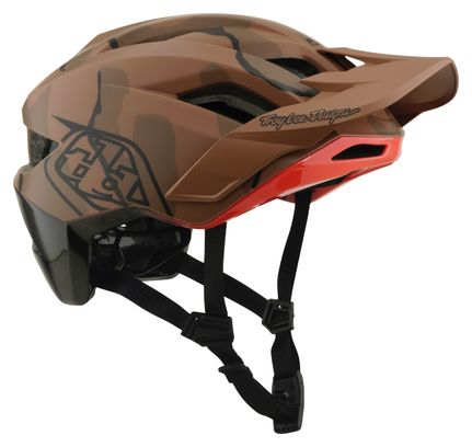 Casco da MTB Troy Lee Designs Flowline SE Mips Badge Sienna Camo