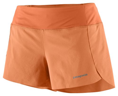 Pantaloncini Patagonia Strider Pro - 3 1/2 in. Donna Arancione