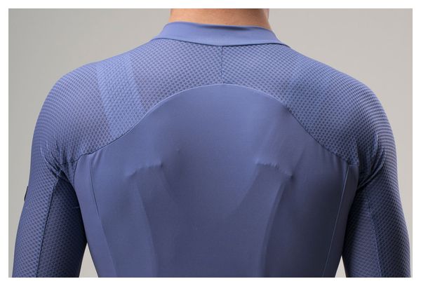 LeBram Turini Maglia a maniche lunghe Blu Grigio