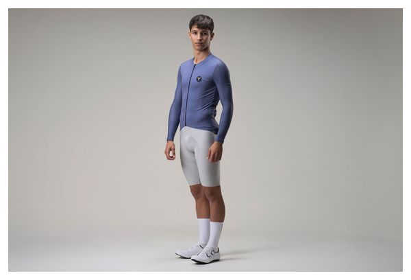 LeBram Turini Maglia a maniche lunghe Blu Grigio
