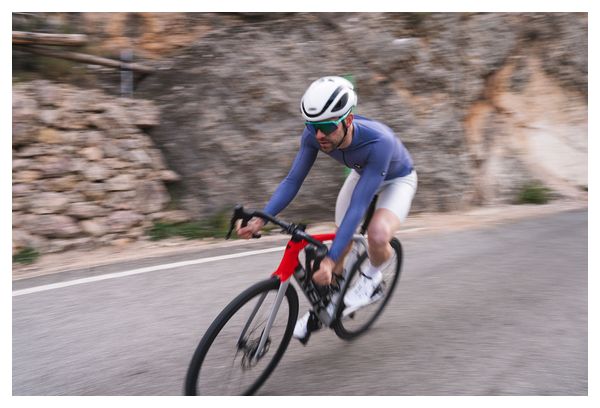 LeBram Turini Maglia a maniche lunghe Blu Grigio
