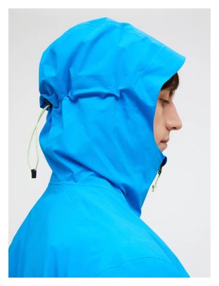 Peak Performance Trail 2.5L Hipe Waterproof Jacket Blue/Beige