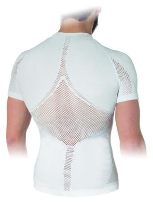 Outwet EP2 Short Sleeve Underwear Alternating Stitches White
