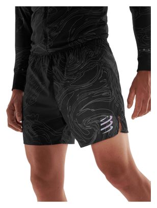 Pantaloncini da uomo Compressport Performance Nero