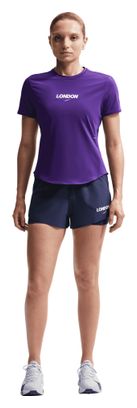 Maglia a maniche corte Nike Swift London blu da donna
