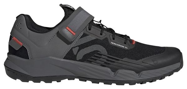 Chaussures Five Ten TRAILCROSS CLIP-IN BLACK/GRETHR/RED 40 2/3
