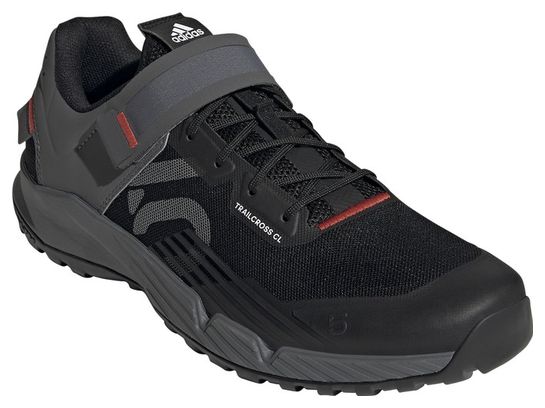 Chaussures Five Ten TRAILCROSS CLIP-IN BLACK/GRETHR/RED 40 2/3