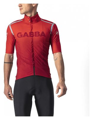 Maillot Manches Courtes Castelli Gabba RoS Edition Special Rouge