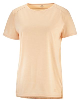 Salomon OUTLine Summer Orange Woman Short Sleeve Jersey