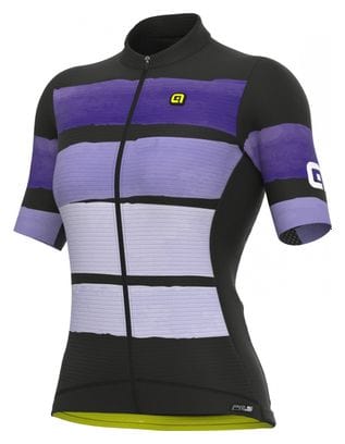 Alé Track Women&#39;s Short Sleeve Jersey Purple