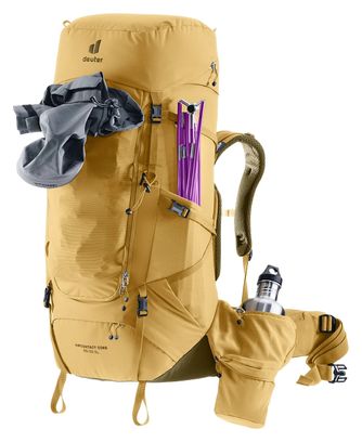 Deuter Aircontact Core 55+10 SL Wanderrucksack, gelb, für Damen