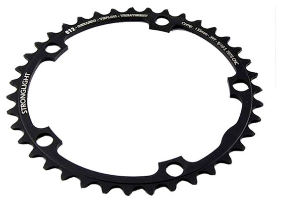PLATEAU ROUTE DIAM 135 INTER 44DTS NOIR CT2 ULTRA TORQUE STRONG 8/9/10V. 5 BRANCHES