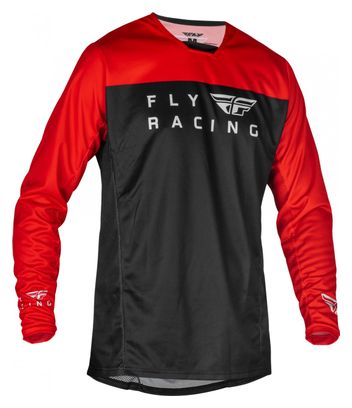 Fly Radium Long Sleeve Jersey Red / Black / Grey Child