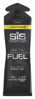 SIS Beta Fuel + Nootrópicos Gel Energético Manzana 60ml