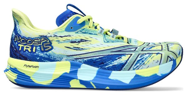 Chaussures de Running Asics Noosa Tri 15 Bleu Jaune Homme