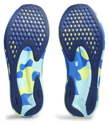 Chaussures de Running Asics Noosa Tri 15 Bleu Jaune Homme